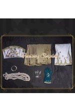 Identity V Seer Lunar Phase White Cosplay Costume